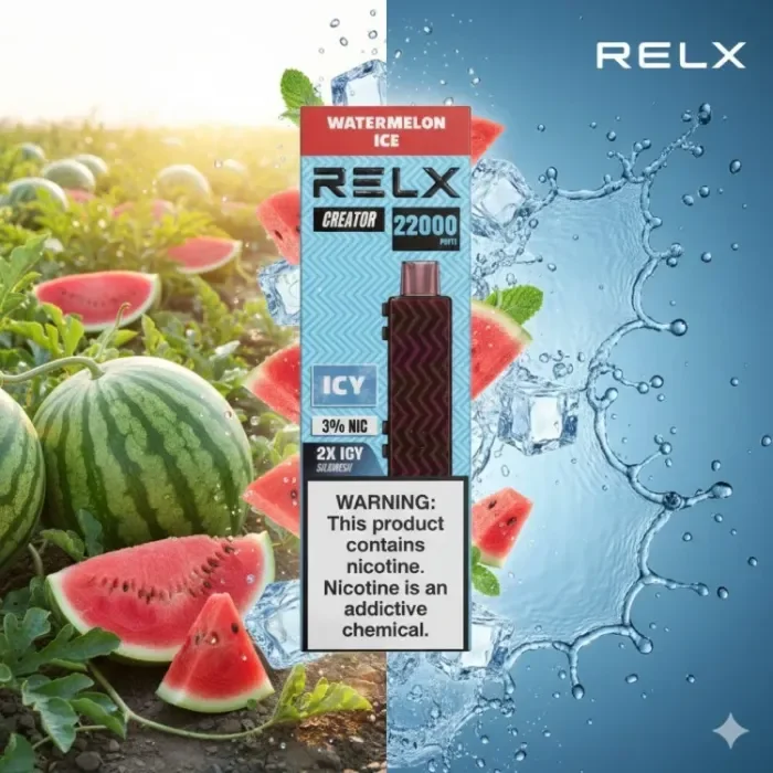 RELX 悅刻積木 Creator 22000口 拋棄式電子煙|屏幕顯示|可調功率