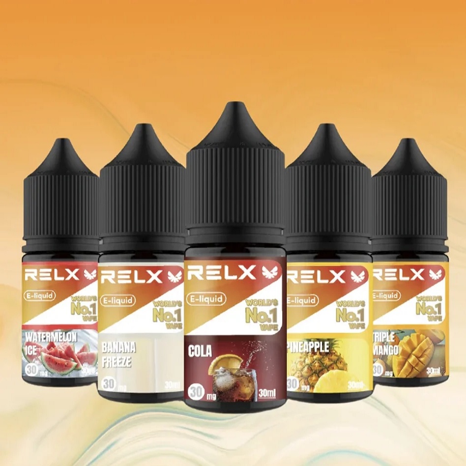 RELX悅刻瓶裝煙油30ml|水果味丁鹽煙油・現貨供應
